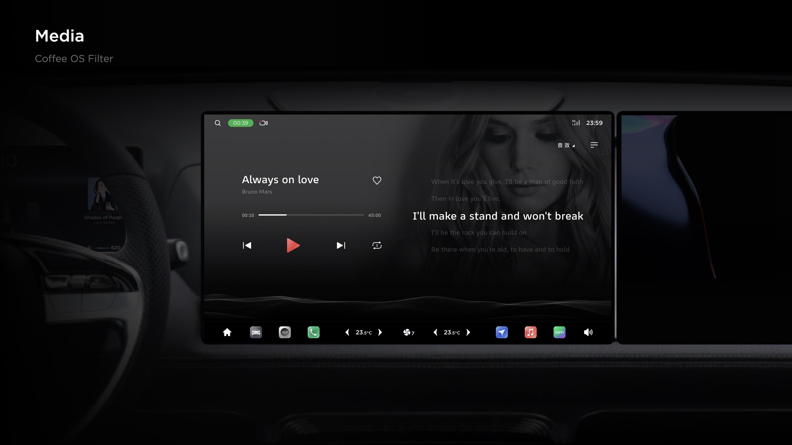 CUX 3.0 music media example