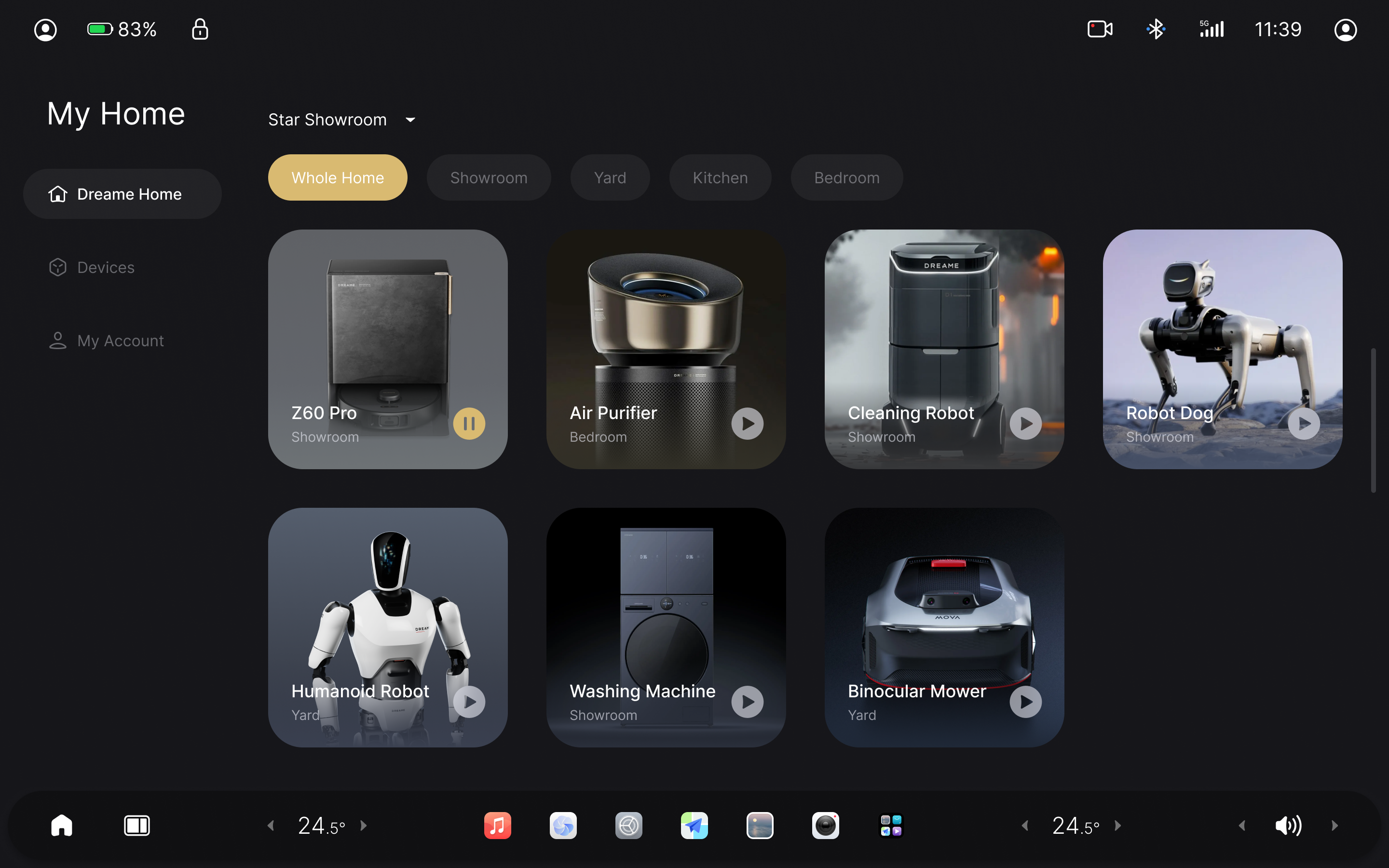 Nebula OS Dreame Home product overview